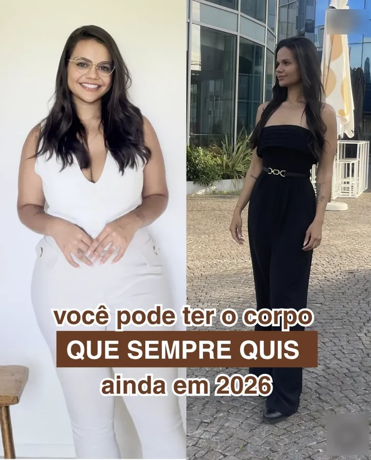 Antes e depois da Ericka Barbosa
